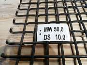 Maschenweite 50,0 mm Draht 10,0 mm Quadratmasche Federstahldraht passend für Metso Siebmaschine S3.7 uns bekanntes Maß Spa 1495 x FL 1220 mm