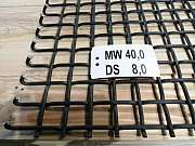 Maschenweite 40,0 mm Draht 8,0 mm Quadratmasche Federstahldraht passend für Metso Siebmaschine S3.7 uns bekanntes Maß Spa 1495 x FL 610 mm